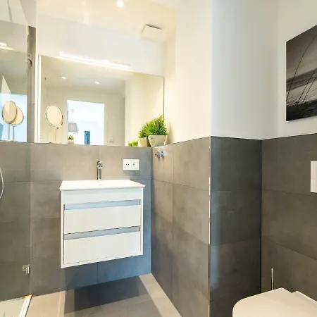Duenenresidenz Prora - Mit 2 Schlafzimmern Und Balkon B3-2-4 Apartmán Binz