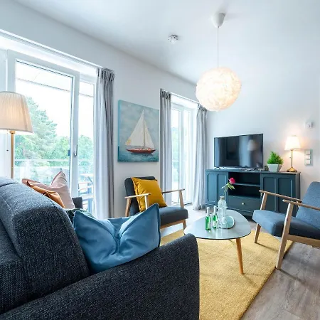 Duenenresidenz Prora - Mit 2 Schlafzimmern Und Balkon B3-2-4 *