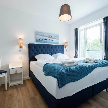 Duenenresidenz Prora - Mit 2 Schlafzimmern Und Balkon B3-2-4 * Binz